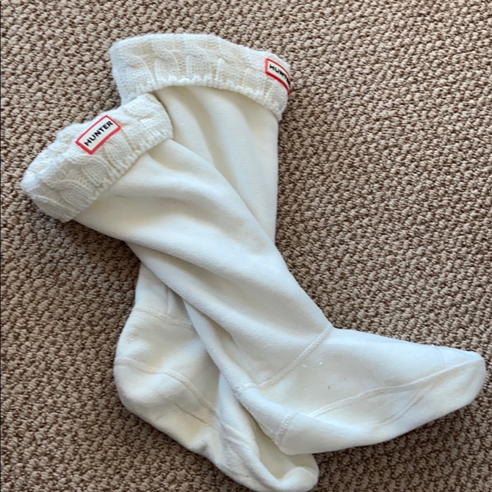 Cable Stitched Hunter Boot Tall Liners